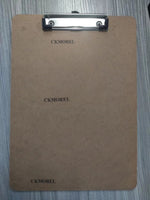 CKMOREL clipboard cardboard office clipboard low-key clip standard A4 letter size, environmentally friendly