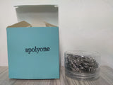 apolyone Paper Clips 500pcs Paper Clips Assorted Sizes Large/Small Paper Clips (500PCS)