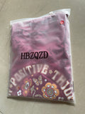 HBZQZD Women's Graphic Oversized Tee Shirt Vintage Half Sleeve Loose Casual T Shirts