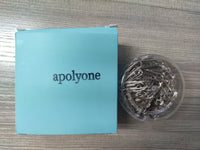 apolyone Paper Clips 500pcs Paper Clips Assorted Sizes Large/Small Paper Clips (500PCS)