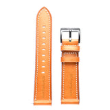 LuvBuRovGli 18mm 20mm 22mm Classic Genuine Leather Watch Band Strap Quick Release Wristband