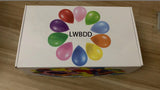 LWBDD 5 Inch Mixed Color Balloons Inflatable Matte Air Ball 50Pcs Decoration Opening Wedding Birthday Party Party