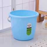 AXPTECH 2 pack Household Bathroom pails plastic bucket thickened dormitory student laundry bucket bathroom bath bucket