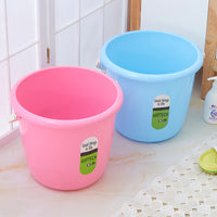 AXPTECH 2 pack Household Bathroom pails plastic bucket thickened dormitory student laundry bucket bathroom bath bucket