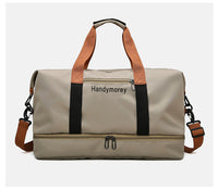 Handymorey Travel bags Portable large capacity luggage bag Waterproof storage bag Short distance light travel bags