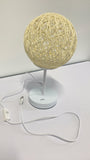QFMZWX Rattan Ball Desk Lamps Soft Light Eye Protection USB Plug-in Bedroom Bedside Desk Lamps Decoration