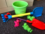 YELOWOO Sand toys Children's seaside beach toy set baby beach catch the sea dig sand pool shovel play sand tool