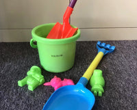 YULOLOB Children's beach toys digging sand shovel and bucket baby play sand tools boys and girls set