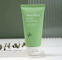 BeardHop Facial cleanser for women and men special amino acid green tea oil control deep cleansing pore cleanser