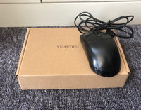 XKAUDIE Wired Computer Mouse Mute Silent USB Photoelectric Mouse Notebook Desktop Universal Game Office Special Mouse