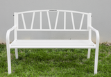 GARDENSTAR Park benches, outdoor benches, benches, leisure outdoor chairs, courtyard benches, iron backrests, balconies